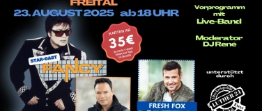 Event-Image for 'Hoffest Freital 2025 (mit FANCY, FRESH FOX und Mark Ashley)'