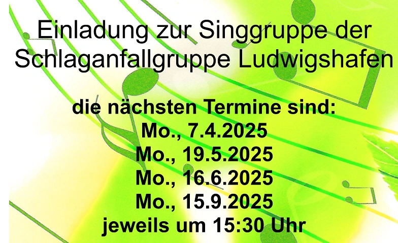 Event-Image for 'Singen macht uns Mut - Neue  Singgruppentermine der Schlagan'