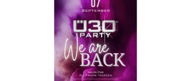 Event-Image for 'Ü30 Party WE ARE BACK'