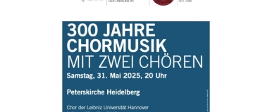 Event-Image for '300 Jahre Chormusik mit zwei Chören'