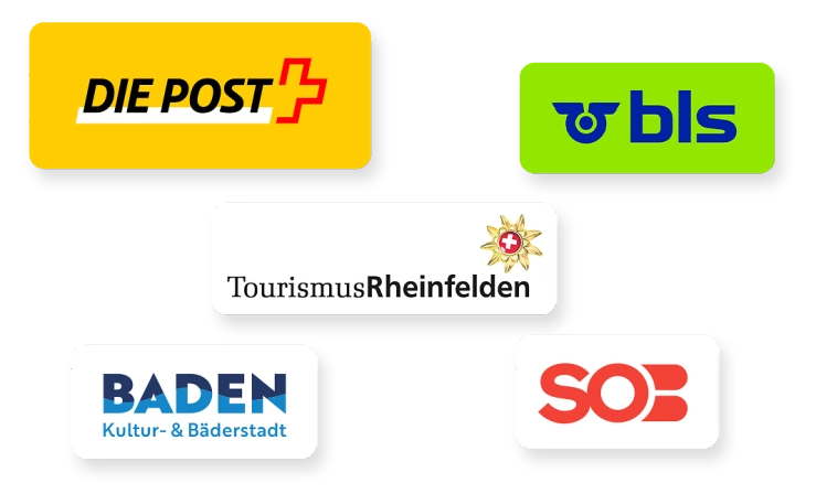 Vorverkaufsstellen, Post, BLS, Tourismus Rheinfelden, SOB, Tourismus Baden