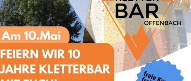 Event-Image for 'Jubiläumsfeier 10 Jahre KletterBar Offenbach'